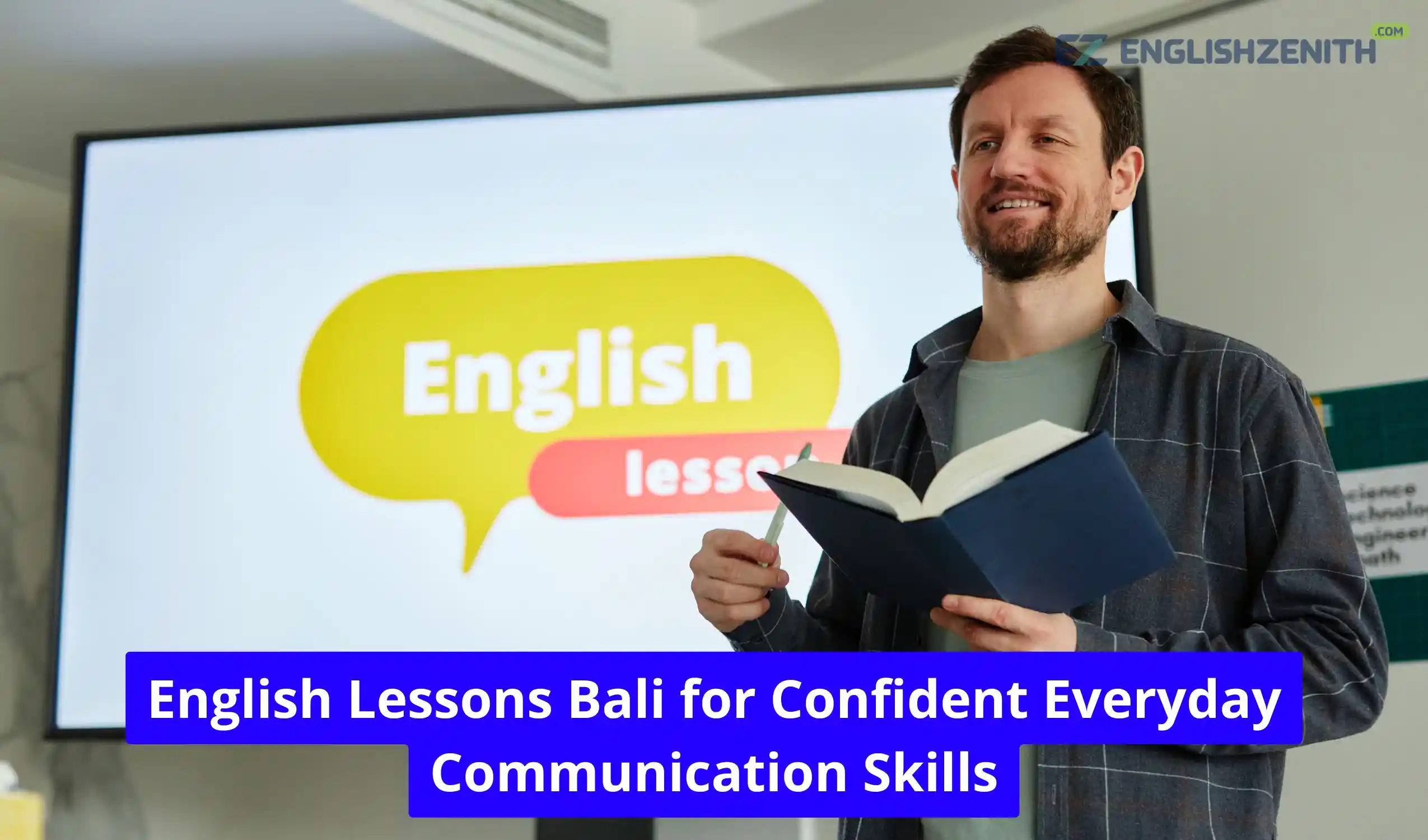 English Lessons Bali for Confident Everyday Communication Skills