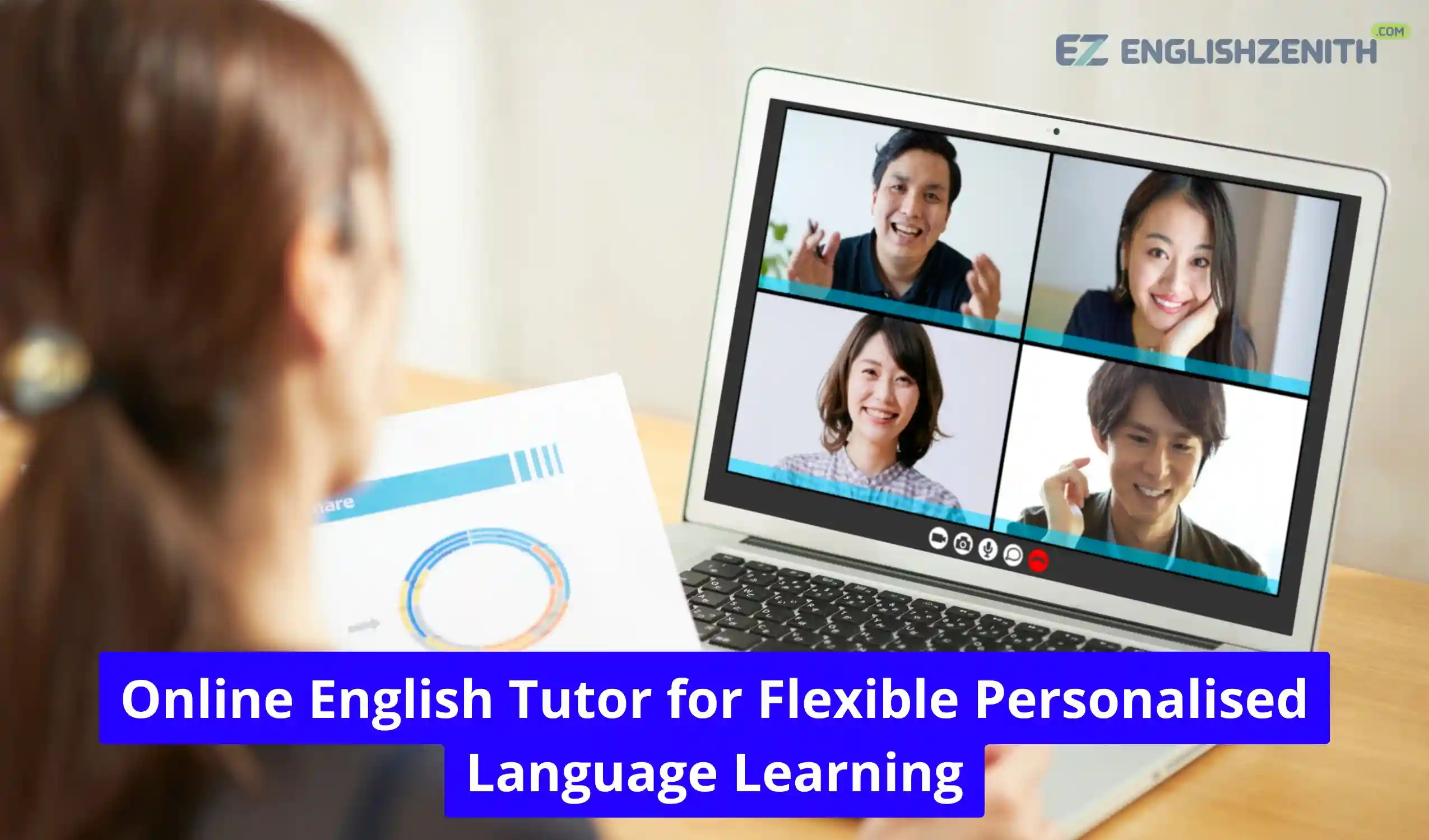 Online English Tutor for Flexible Personalised Language Learning