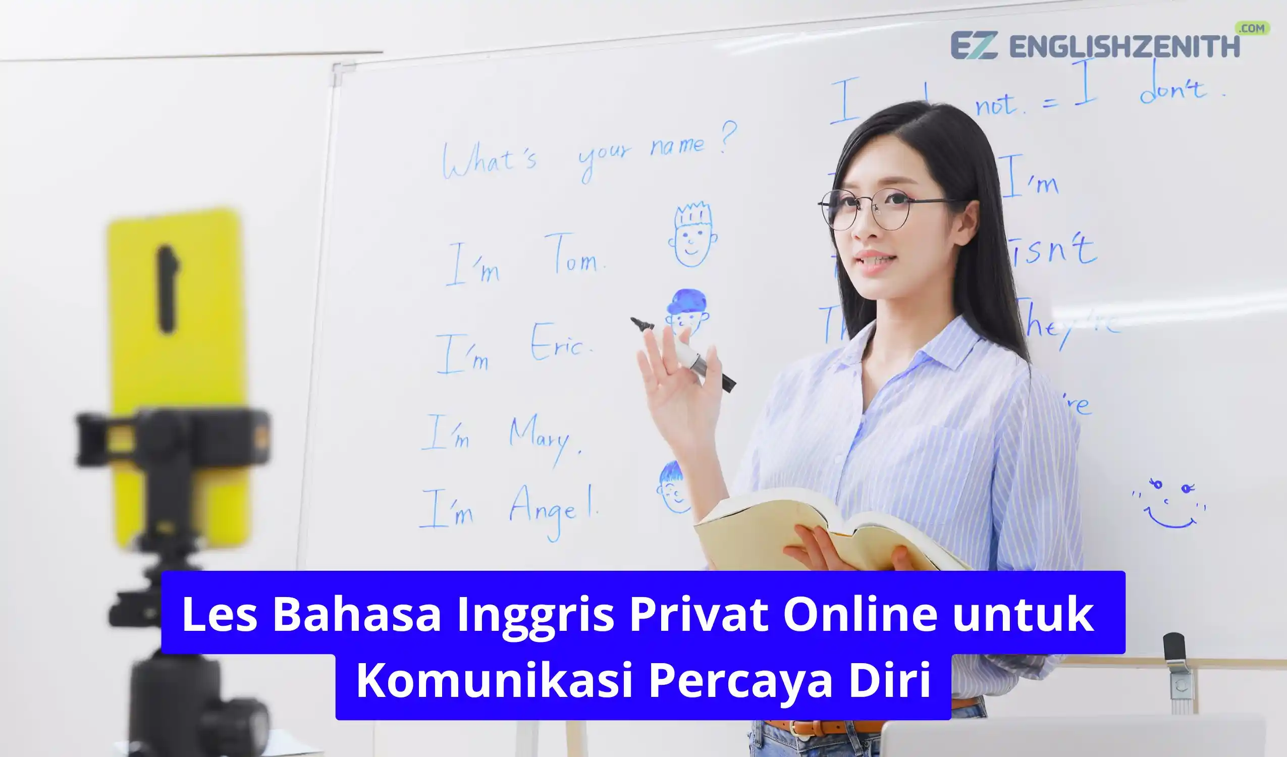Les Bahasa Inggris Privat Online untuk Komunikasi Percaya Diri