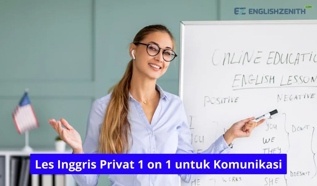 Les Inggris Privat 1 on 1 untuk Komunikasi