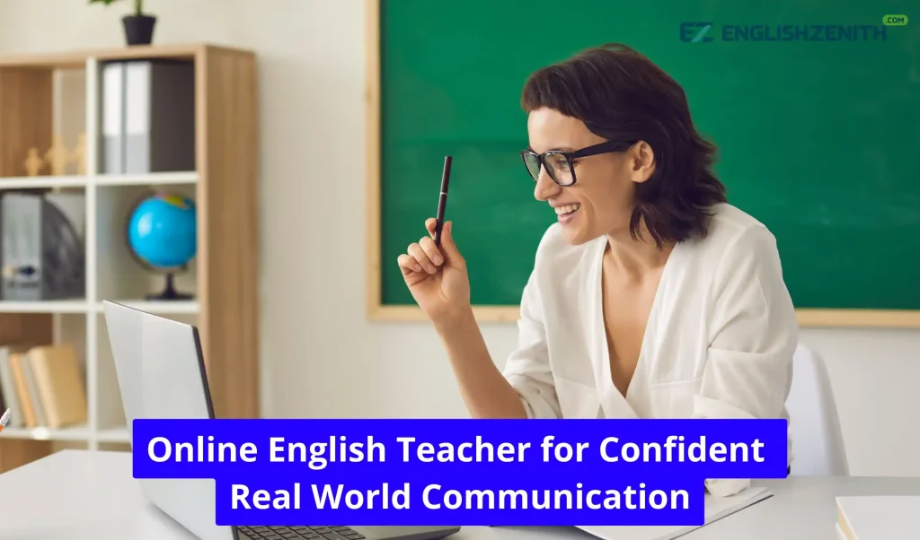 Online English Teacher for Confident Real World Communication