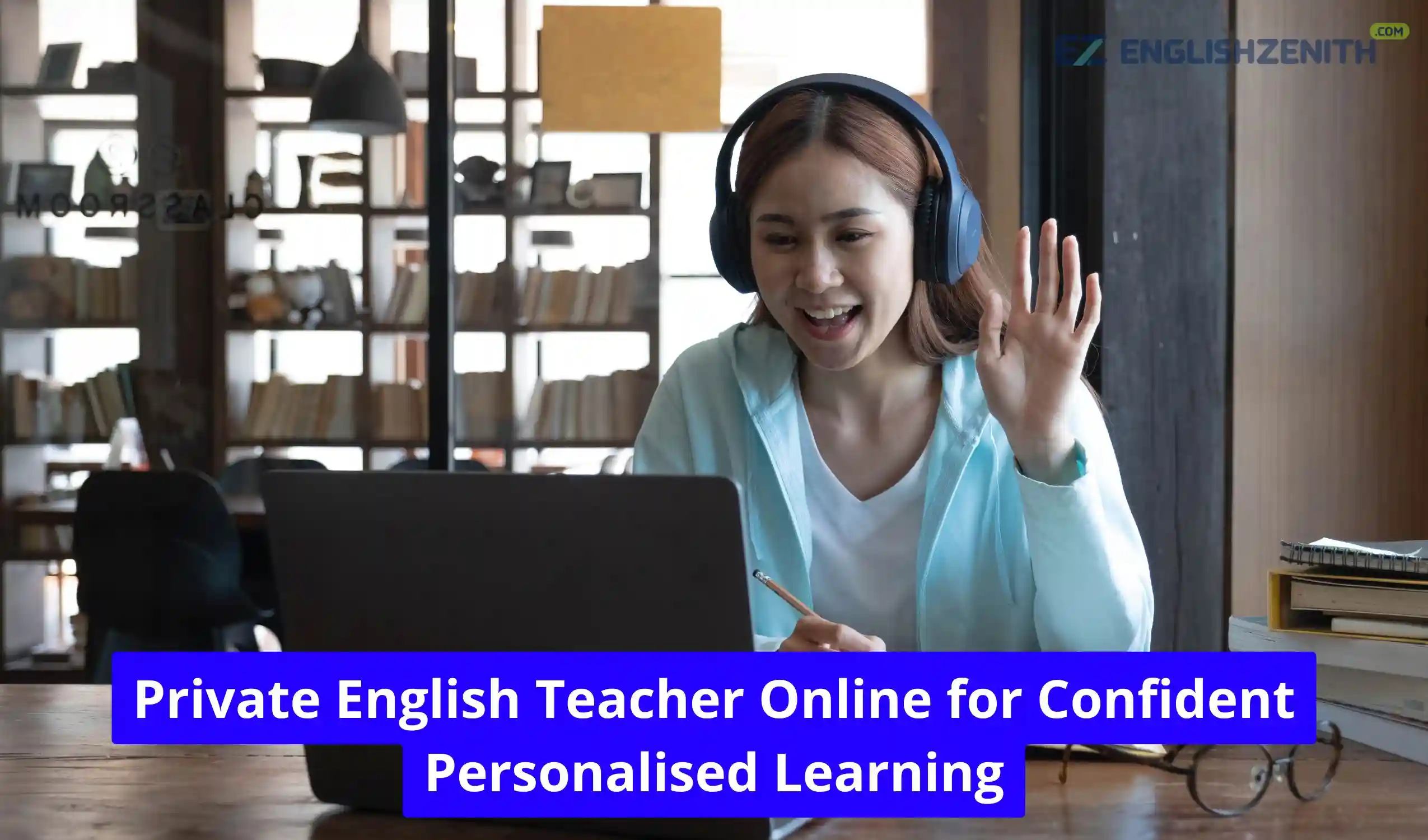 Private English Teacher Online for Confident Personalised Learning